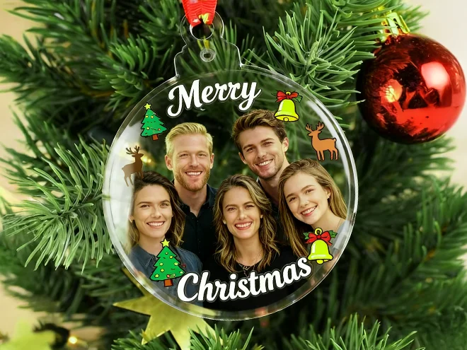 personalised christmas ornaments