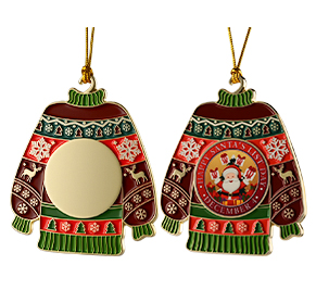 Custom Christmas Sweater Ornaments