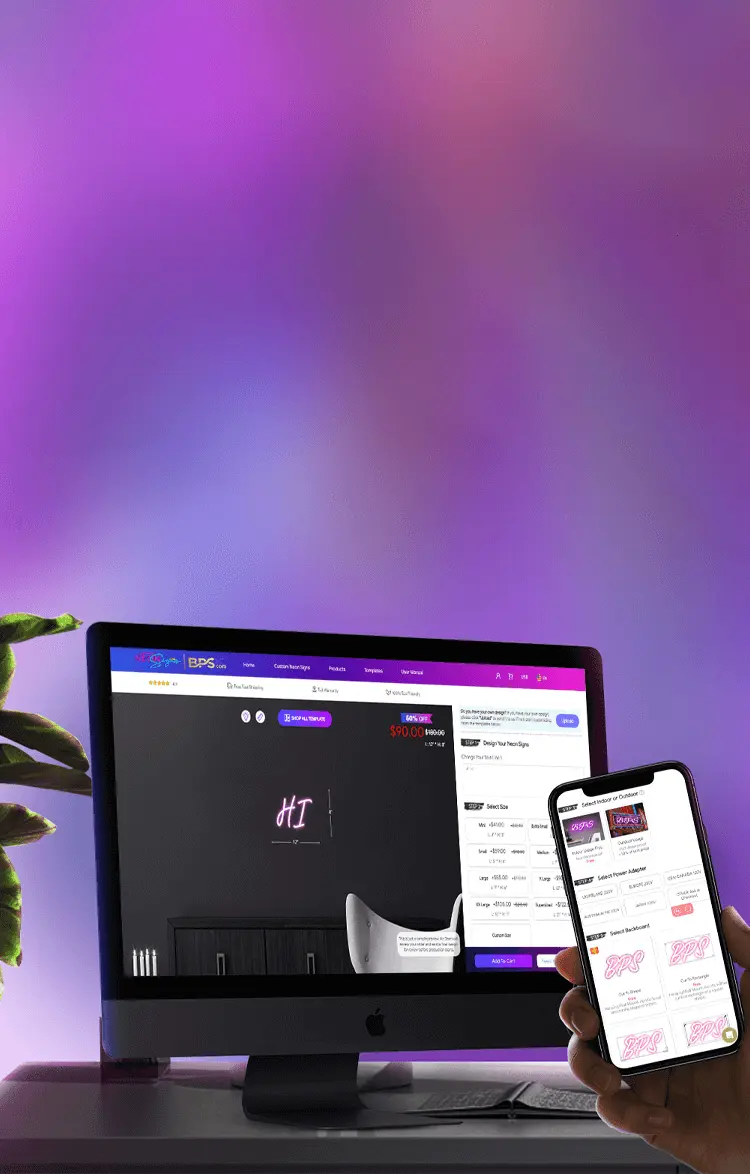 Crea la tua insegna al neon a LED: parola, frase, logo - Insegna al neon personalizzata, Insegna al neon, Insegna al neon per camera da letto, Insegna al neon per matrimoni, Luci