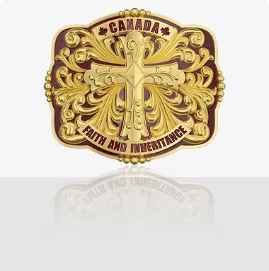 Faith & Heritage Belt Buckle