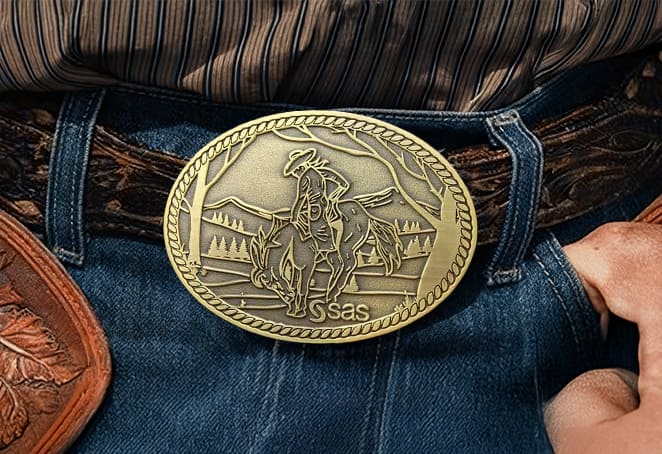 Western Belt Buckles