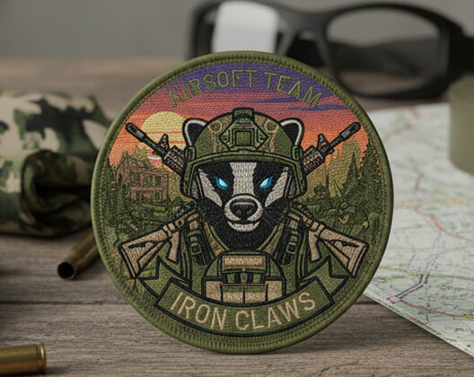 custom patches airsoft
