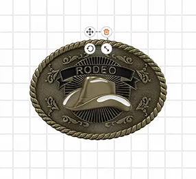 Rodeo Custom Belt Buckles Templates