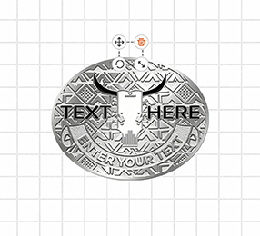 Western Belt Buckles Templates
