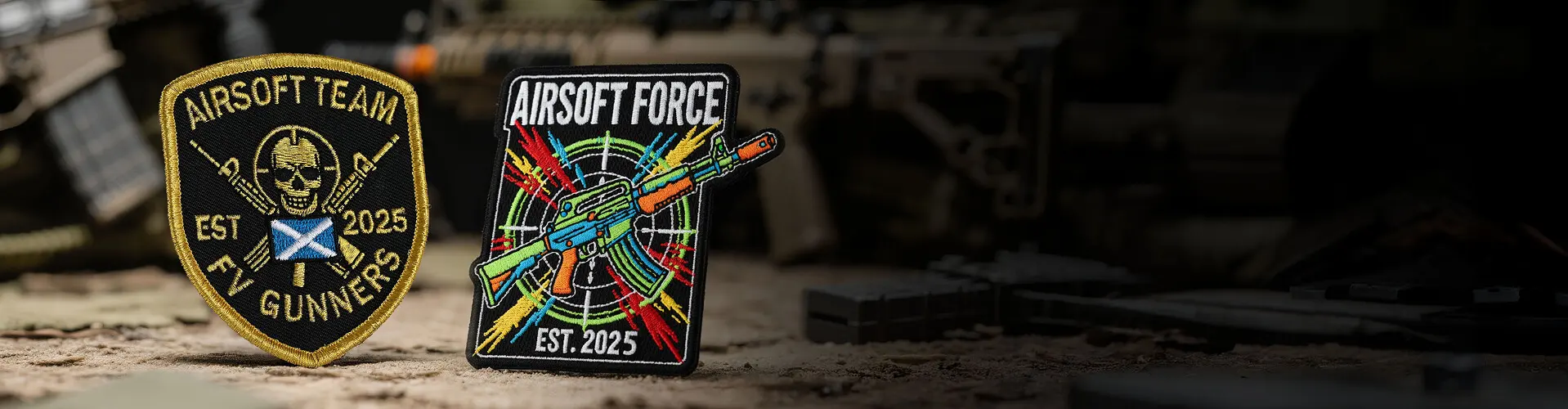 custom airsoft patches
