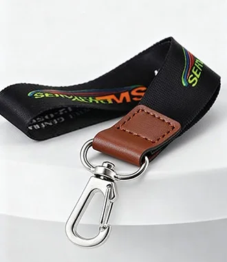 Custom Short Wrist Lanyards