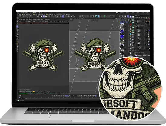 velcro airsoft patches