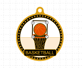 Custom Basketball Medals 