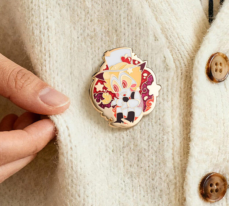 Custom Anime-style Character Enamel Pin