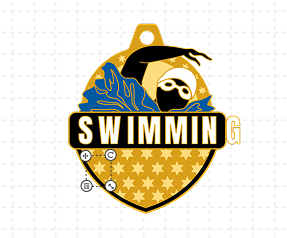 Custom Swimming Medals