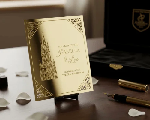 Metal Invitations Metal Invitations