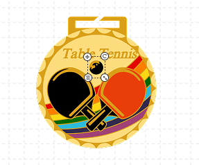 Custom Table Tennis Medals