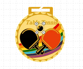 Custom Table Tennis Medals
