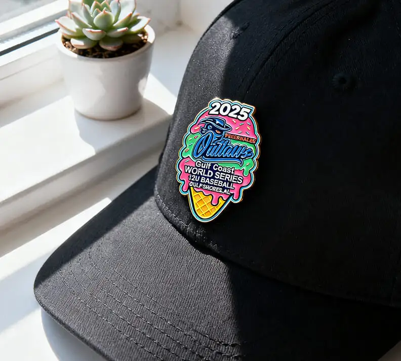 2025 Gulf Coast World Series 12U Baseball Enamel Pin