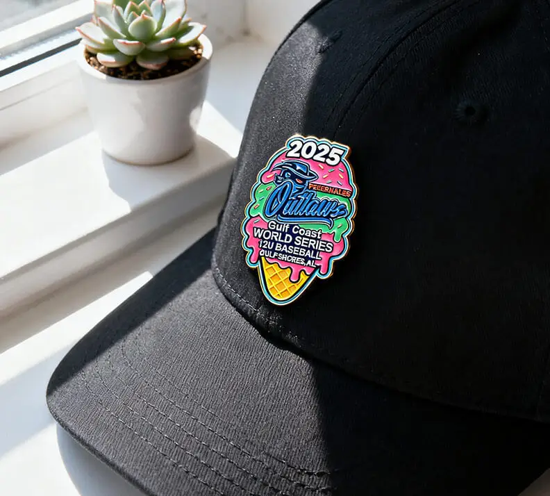 2025 Gulf Coast World Series 12U Baseball Enamel Pin 2025 Gulf Coast World Series 12U Baseball Enamel Pin