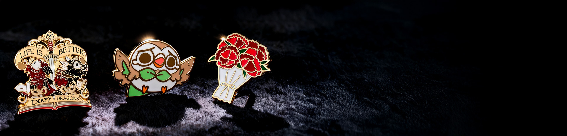 custom cool enamel pins