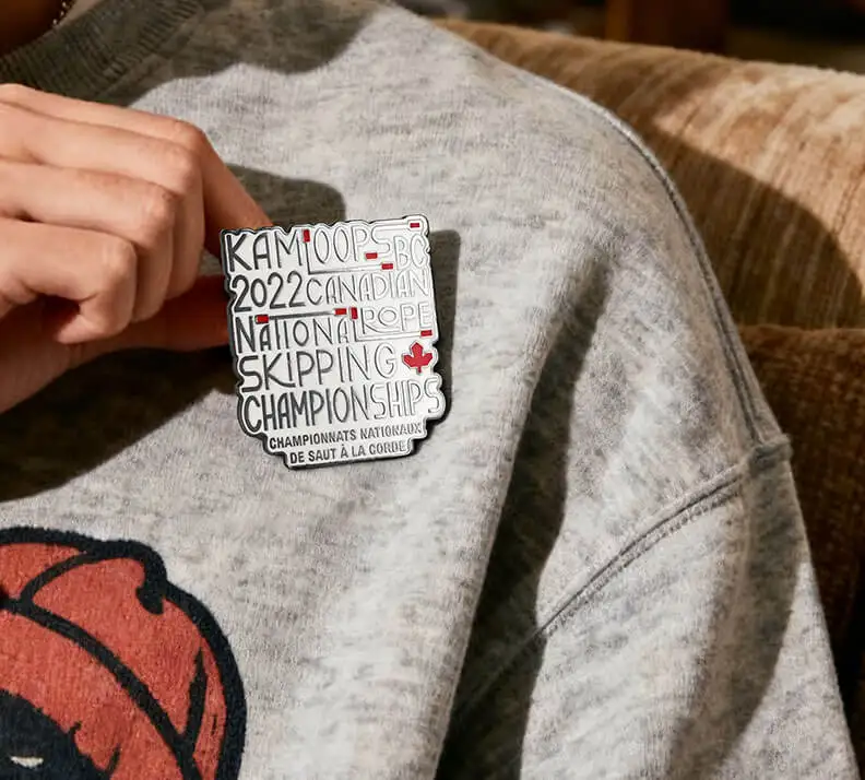 2022 Canada National Jump Rope Championship Enamel Pin 2022 Canada National Jump Rope Championship Enamel Pin