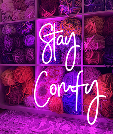 stay comfy neon signs stay comfy neon signs