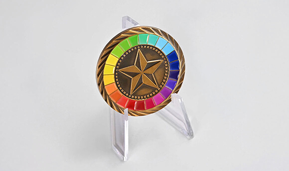Acrylic Coin Stand Acrylic Coin Stand