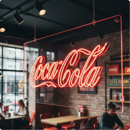 Custom Coca-Cola Neon Signs