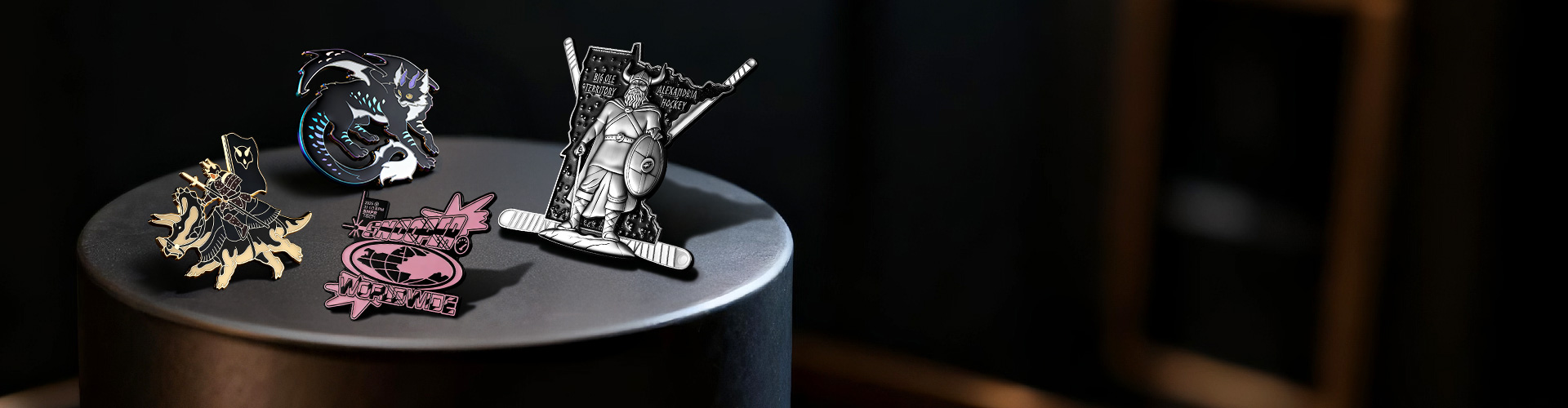 Custom Pins Bulk & Free Standard Delivery Service