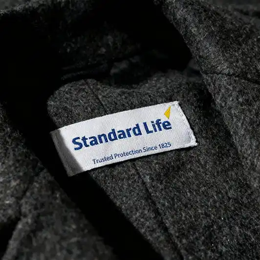 Custom Woven Labels for Standard Life Custom Woven Labels for Standard Life