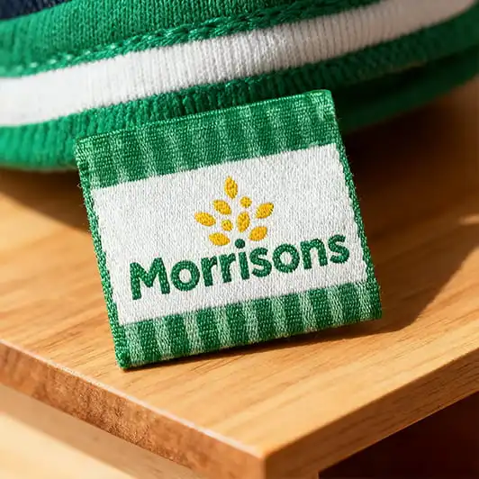Morrisons Custom Woven Labels