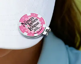 Ladies Golf Ball Markers Hat Clips Ladies Golf Ball Markers Hat Clips