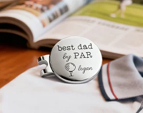 Engraved Golf Ball Marker