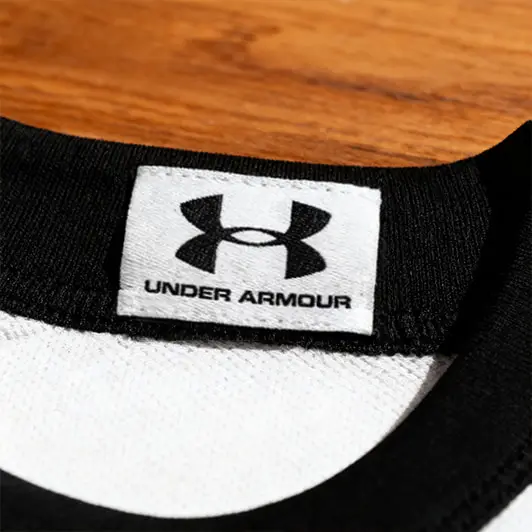 Custom Woven Labels for Under Armour Custom Woven Labels for Under Armour