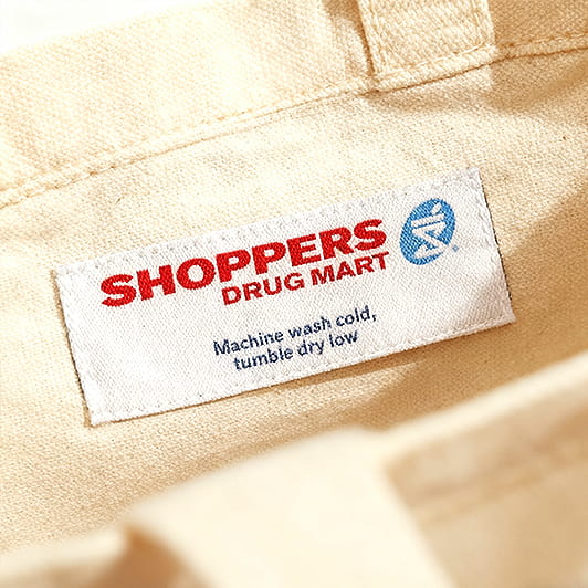 Custom Woven Labels for Shoppers Drug Mart