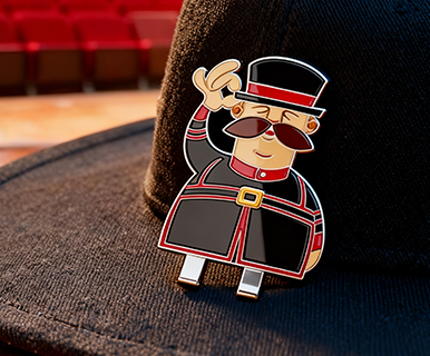 Performers or Entertainers In custom hat clips