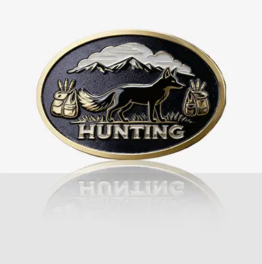Hunting Fox Belt Buckle Hunting Fox Belt Buckle