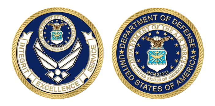 Department of Defence Challenge Coins Templates