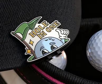 golf marker hat clip