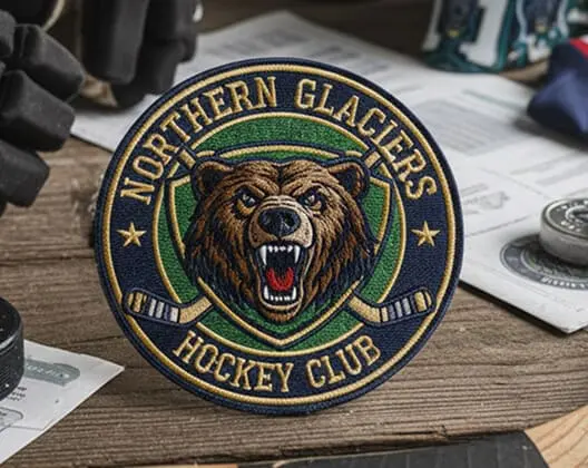 custom hockey patches