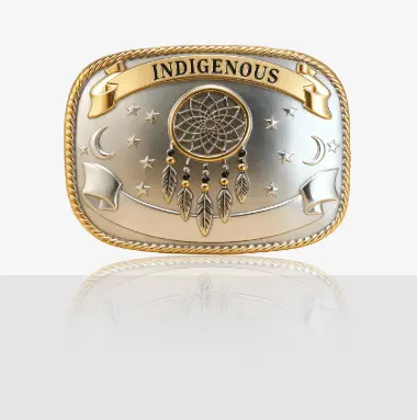 Indigenous Dreamcatcher Belt Buckle Indigenous Dreamcatcher Belt Buckle