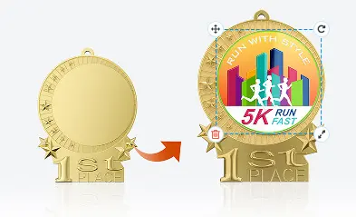 running medal running medal