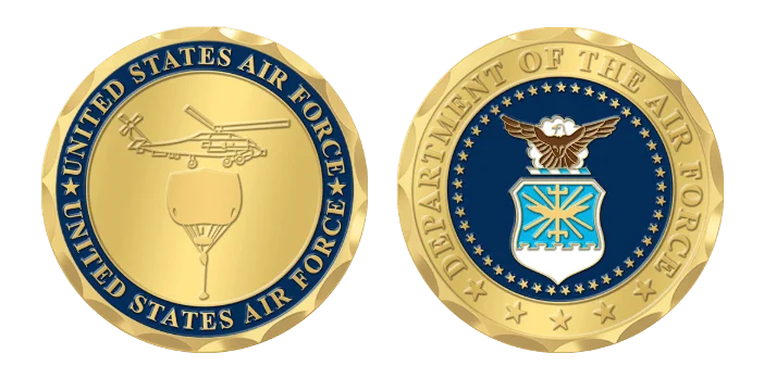 United States Air Force Custom Coins Templates United States Air Force Custom Coins Templates