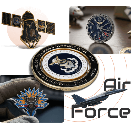 custom air force coins