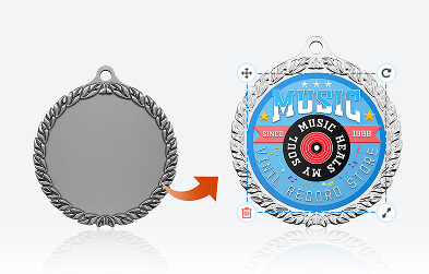 music competition medal