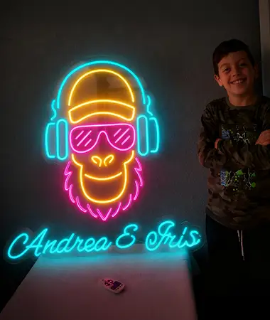 custom led neon signs for kid's room custom led neon signs for kid's room