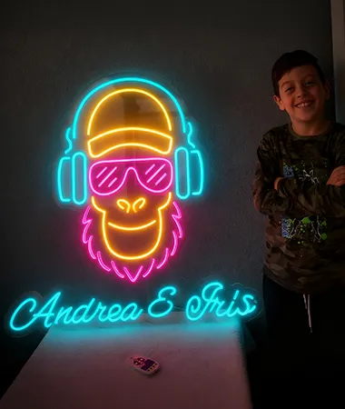 custom led neon signs for kid's room