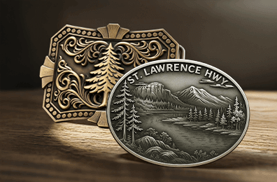 Antique Finish Belt Buckles