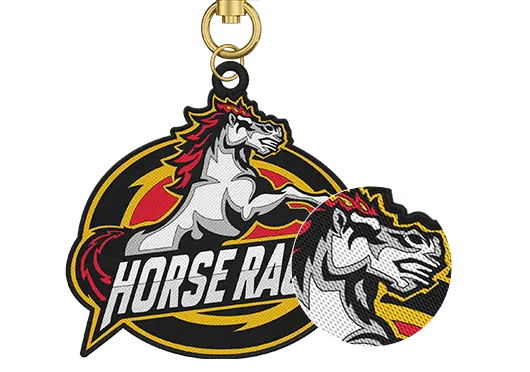 Personalised Woven Keyrings