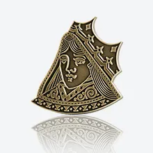 Playing Cards Queen Lapel Pins Playing Cards Queen Lapel Pins