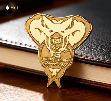 Custom Sandblast Pins