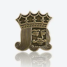 Playing Cards King Lapel Pins Playing Cards King Lapel Pins