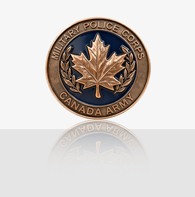 Canadian Military Police Corps Belt Buckle