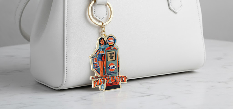 personalized metal printing keychains